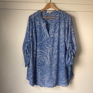 Plus Size Blouse 2X Chaus New York
